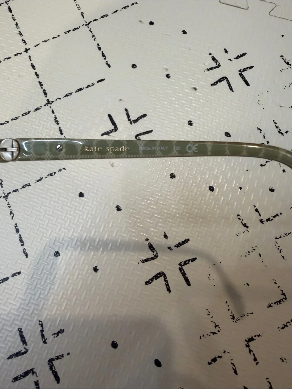 Kate Spade ELISABETH Eyeglasses in horn green noel